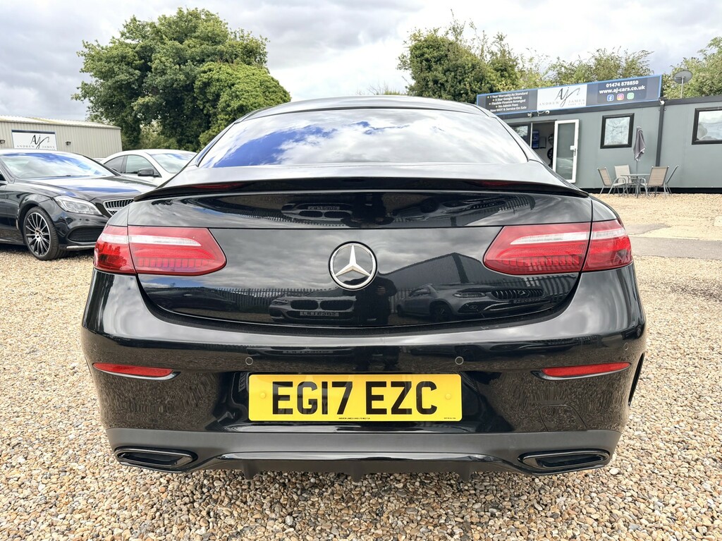Mercedes-Benz E Class 2.0 E220d Amg Line Premium Plus Coupe Black #4