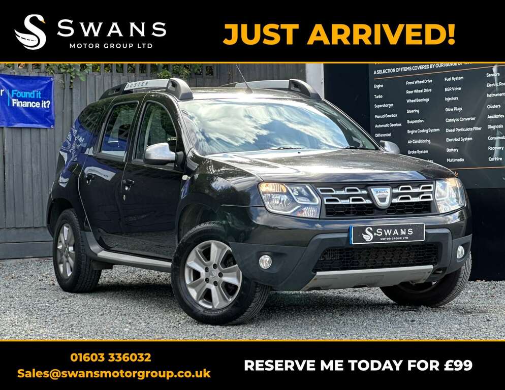 Dacia Duster Suv 1.5 Dci Laureate Suv Euro 6 AE66ZJX Black