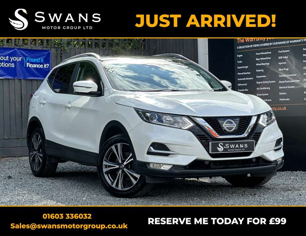 Nissan Qashqai Suv 1.5 Dci N-connecta Suv Euro White