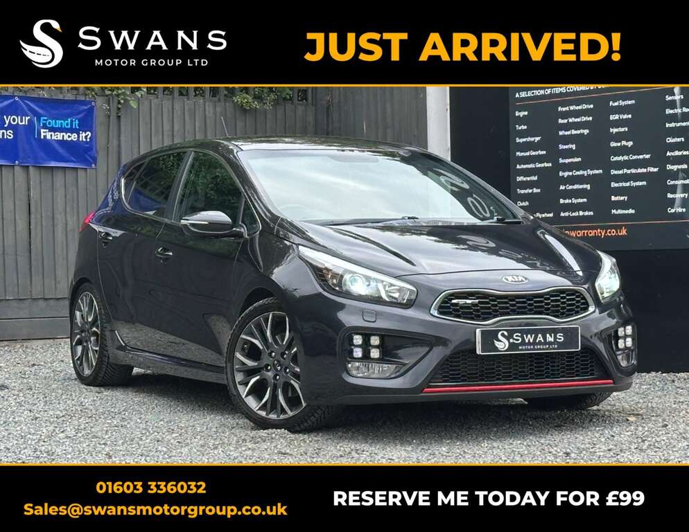 Kia Ceed Hatchback 1.6 T-gdi Gt Tech 201464 Black