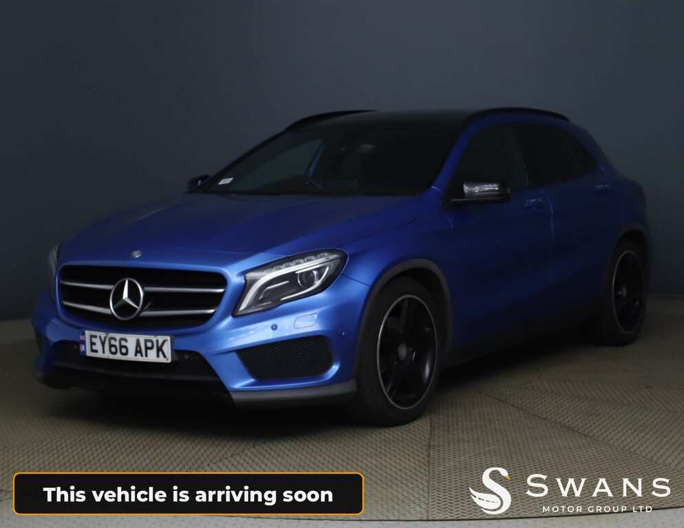 Mercedes-Benz GLA Class Suv 2.0 Gla250 Amg Line Suv 7G-dct 4Mat Blue