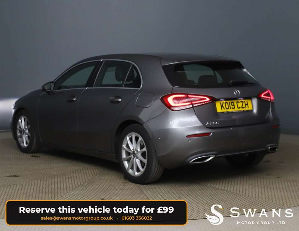 Mercedes-Benz A Class Hatchback 1.3 A200 Sport Executive Hatchback KO19CZH Grey #3