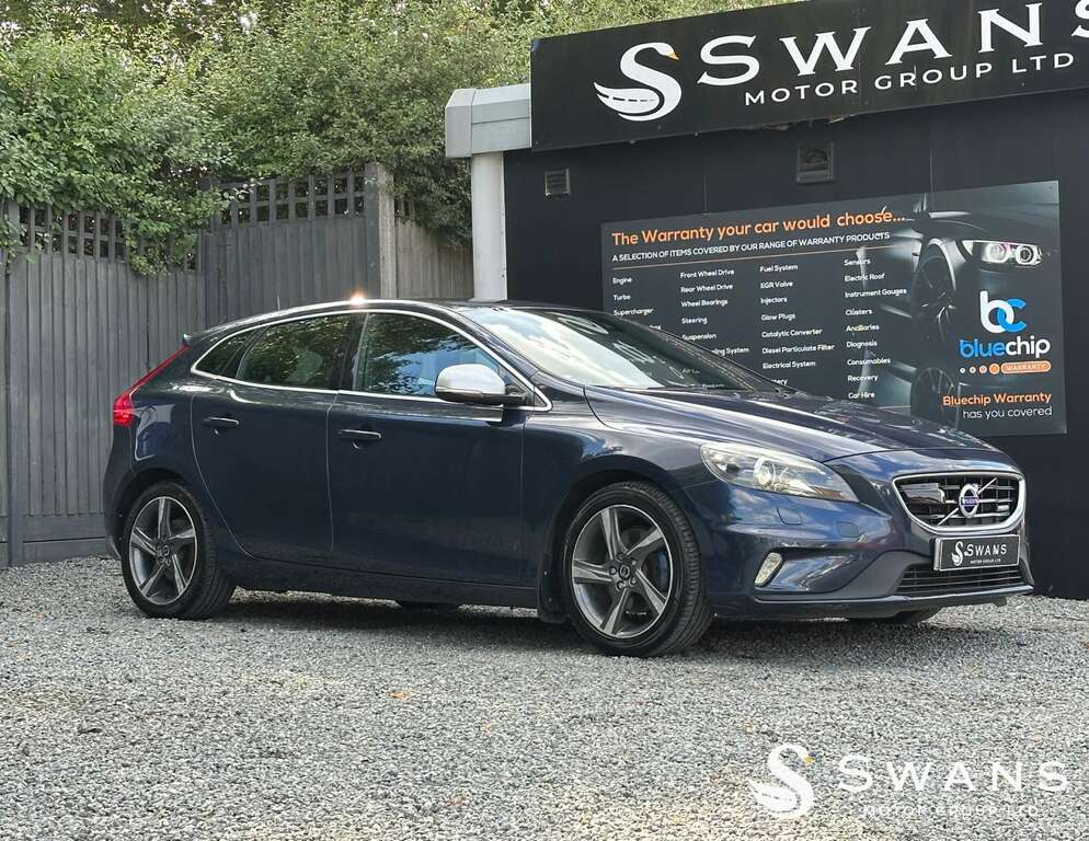 Volvo V40 1.6 T4 R-design Lux Nav Hatchback Power Blue #5
