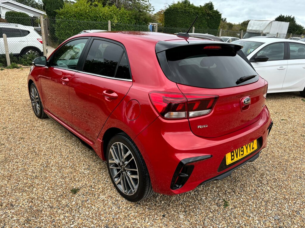 Kia RIO 1.0 T-gdi Gt-line Hatchback Dct Euro 6 Red #3