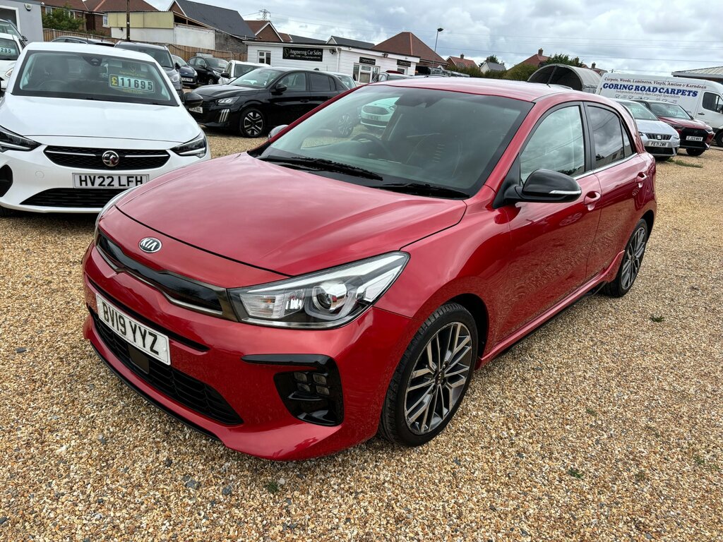 Kia RIO 1.0 T-gdi Gt-line Hatchback Dct Euro 6 Red #4