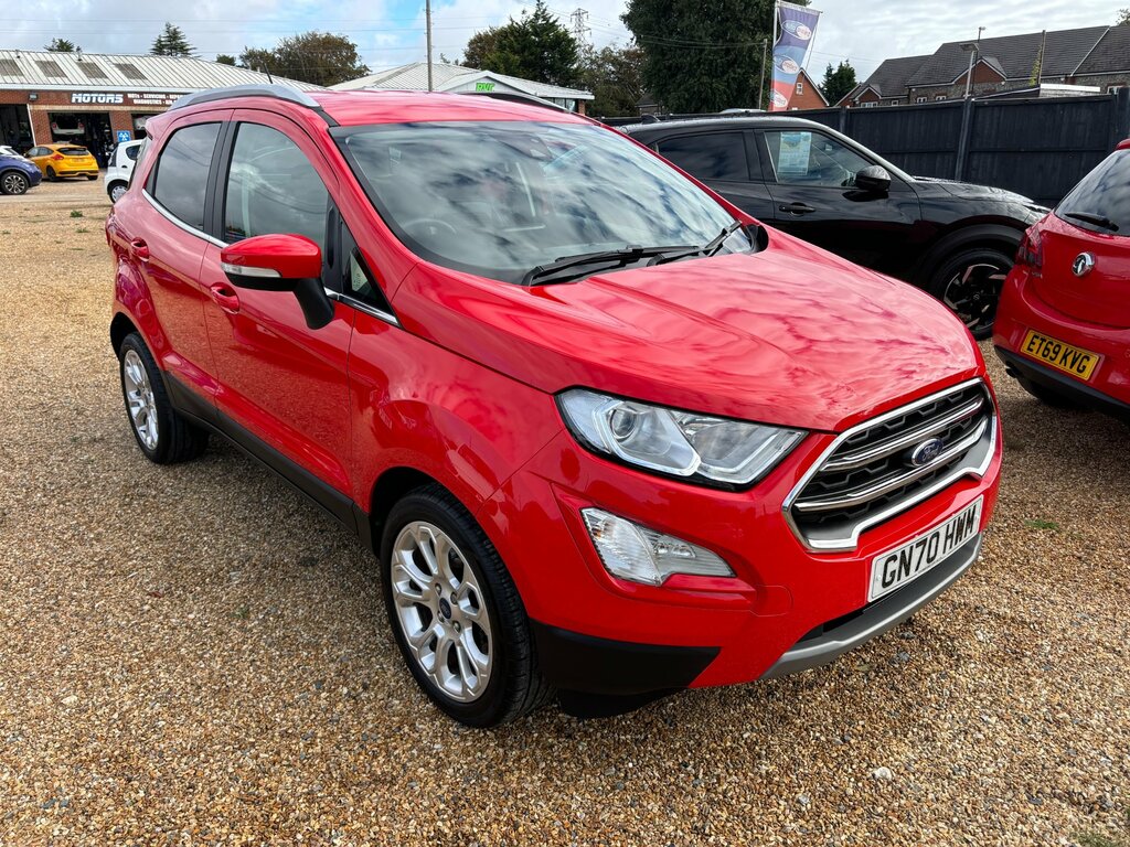 Ford Ecosport 1.0T Ecoboost Gpf Titanium Suv E Red
