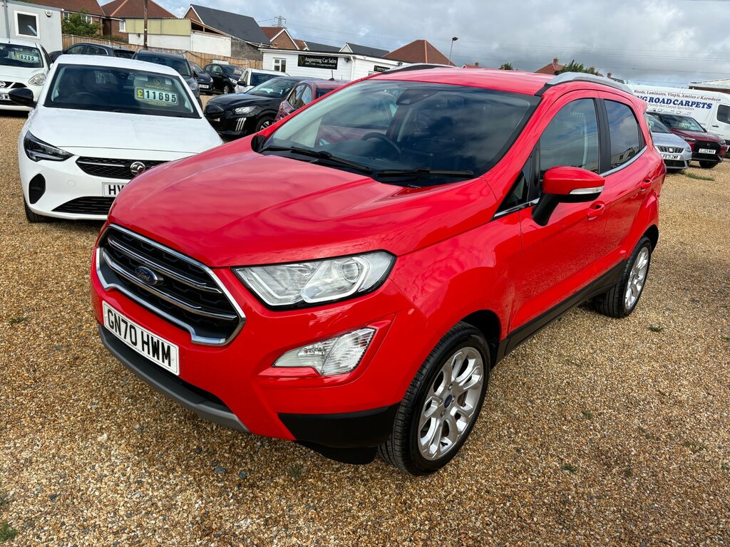 Ford Ecosport 1.0T Ecoboost Gpf Titanium Suv E Red #4