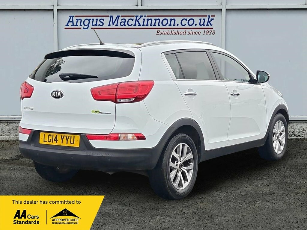 Kia Sportage Suv LG14YYU White #4