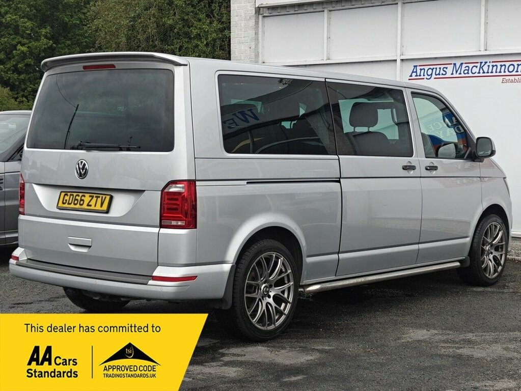 Volkswagen Transporter Shuttle 2.0 Tdi Bmt 84Ps S Minibus Grey #7