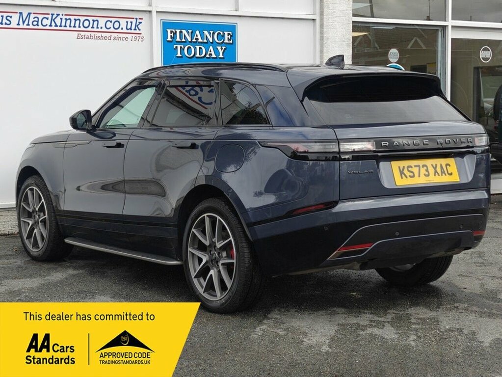 Land Rover Range Rover Velar 2L Dynamic Se Blue #4