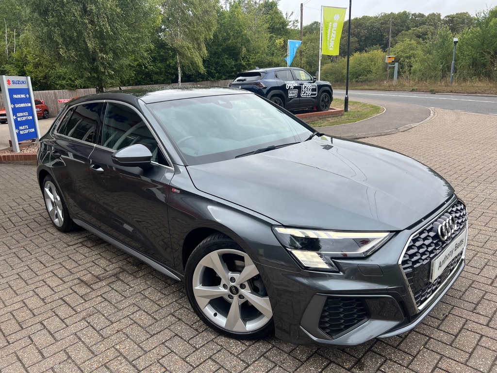 Audi A3 35 Tfsi S Line WM23CGX Grey #2