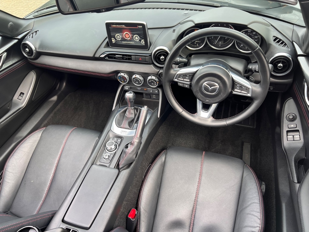Mazda MX-5 RF 2.0 Skyactiv-g Se-l Nav Convertible Man Silver #9