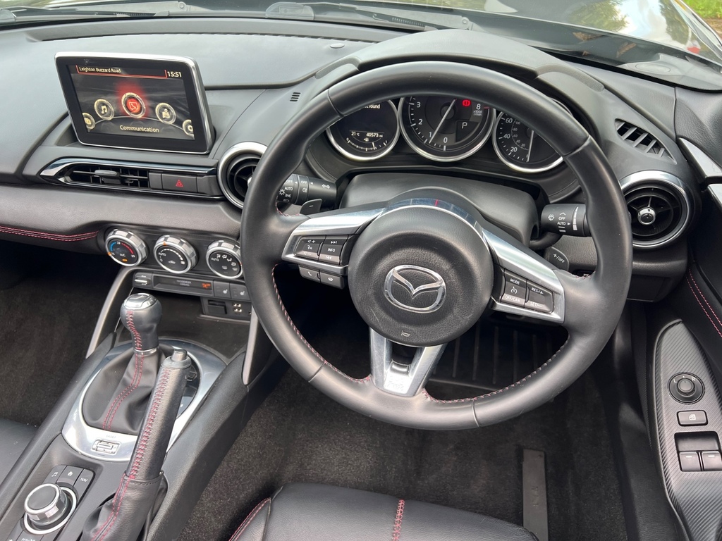 Mazda MX-5 RF 2.0 Skyactiv-g Se-l Nav Convertible Man Silver #10