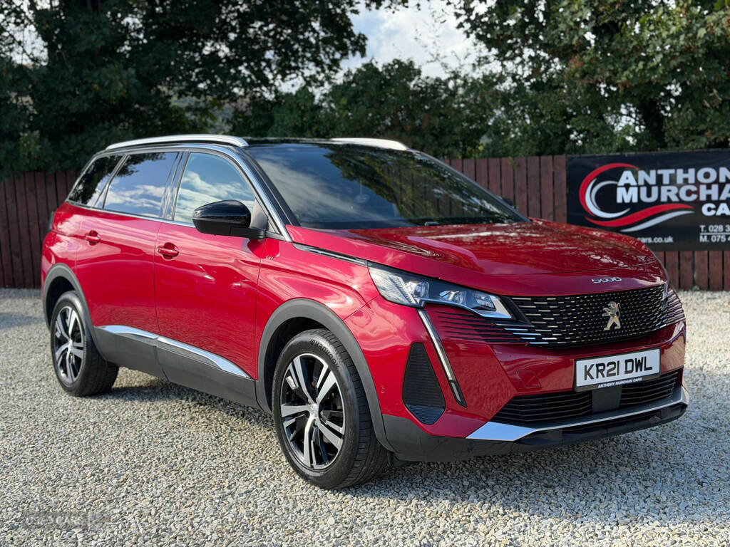 Peugeot 5008 1.5 Bluehdi Gt Eat8 Red #2