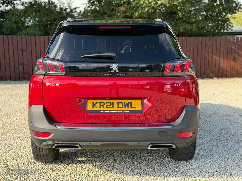 Peugeot 5008 1.5 Bluehdi Gt Eat8 Red #5