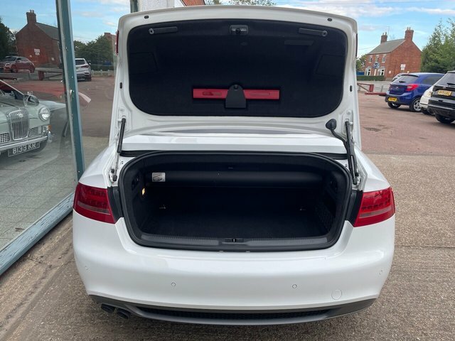 Audi A5 2.0 Tdi S Line Convertible Euro White #6