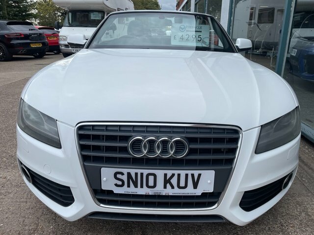 Audi A5 2.0 Tdi S Line Convertible Euro White #2