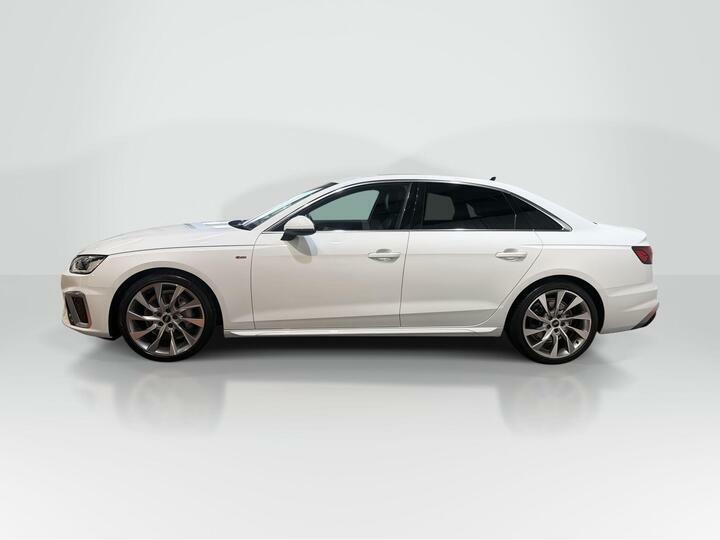 Audi A4 2.0 Tfsi 40 S Line S Tronic Euro 6 Ss White