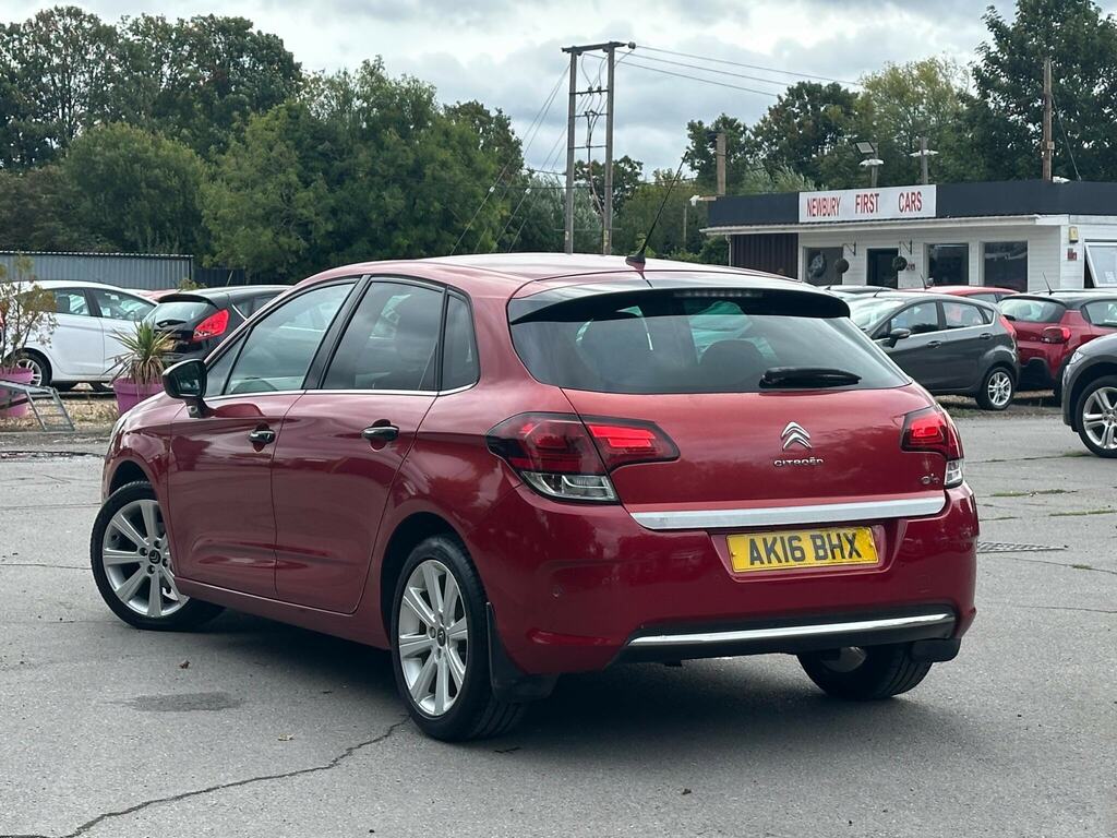 Citroen C4 1.2 Puretech Flair Euro 6 Red #4