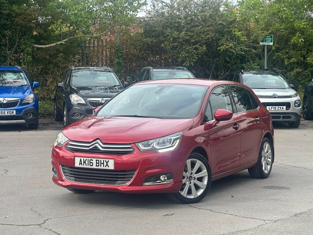 Citroen C4 1.2 Puretech Flair Euro 6 Red #3