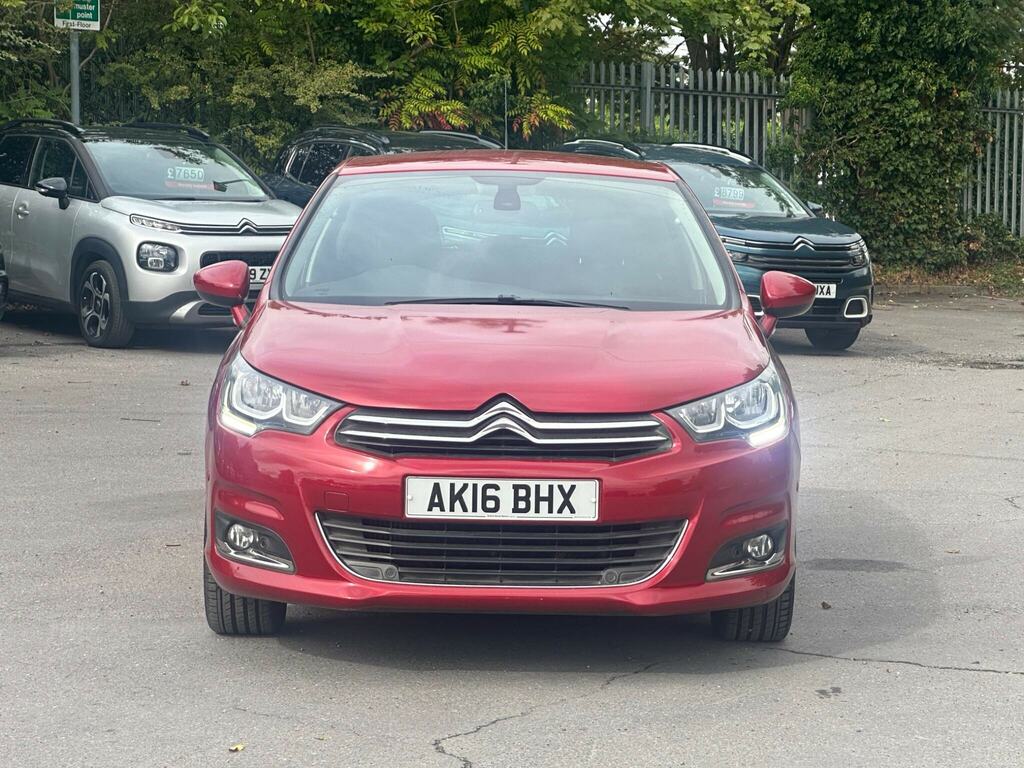 Citroen C4 1.2 Puretech Flair Euro 6 Red #2