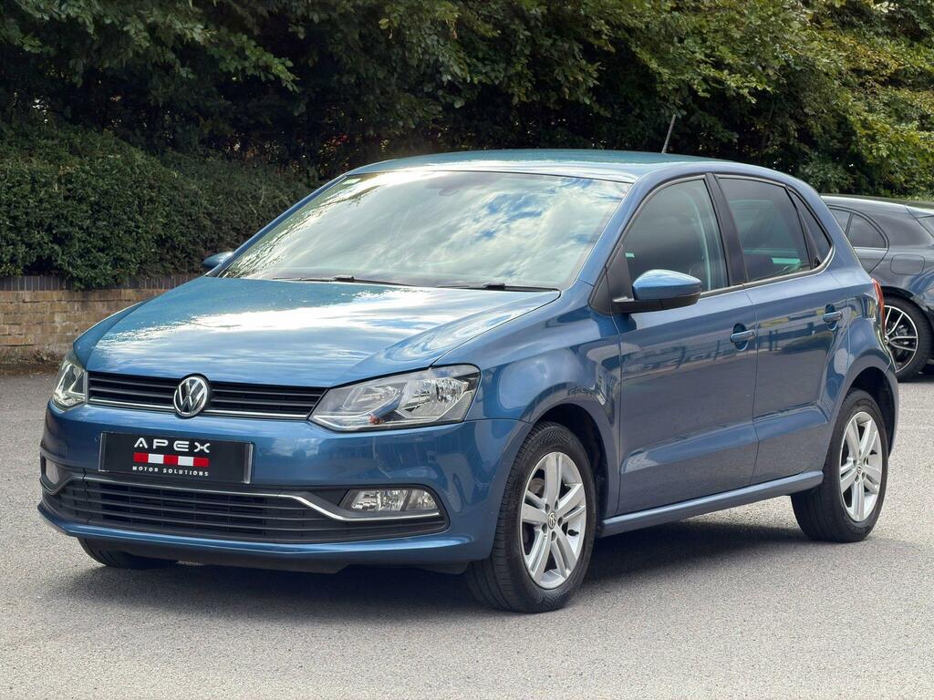 Volkswagen Polo 1.2 Tsi Bluemotion Tech Match Edition Dsg Euro 6 Blue