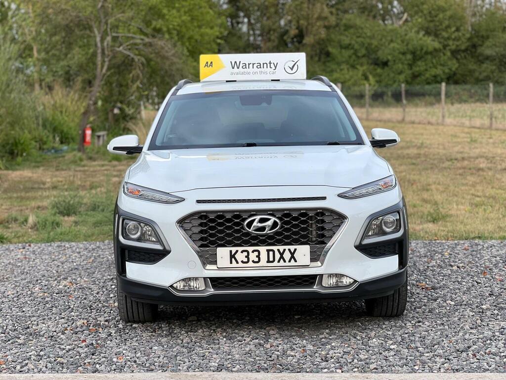 Hyundai Kona 1.0 T-gdi Blue Drive Premium Euro 6 Ss White #5