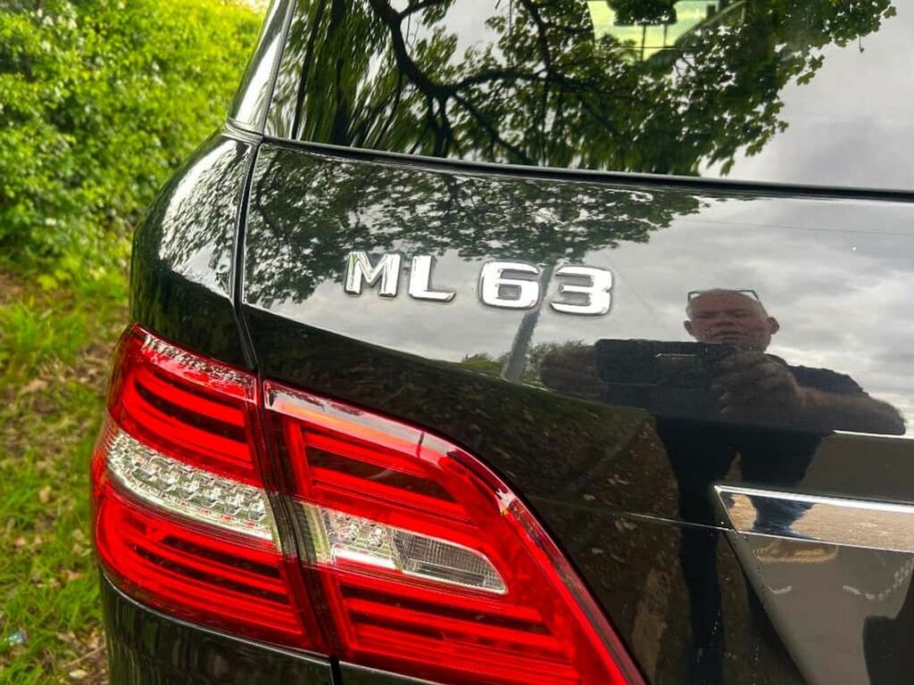 Mercedes-Benz M Class Ml63 Amg Black #5