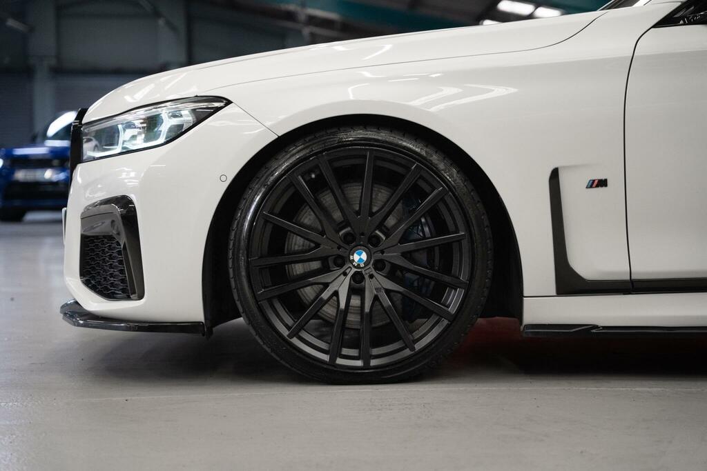 BMW 7 Series 3.0 730D Xdrive Black #8
