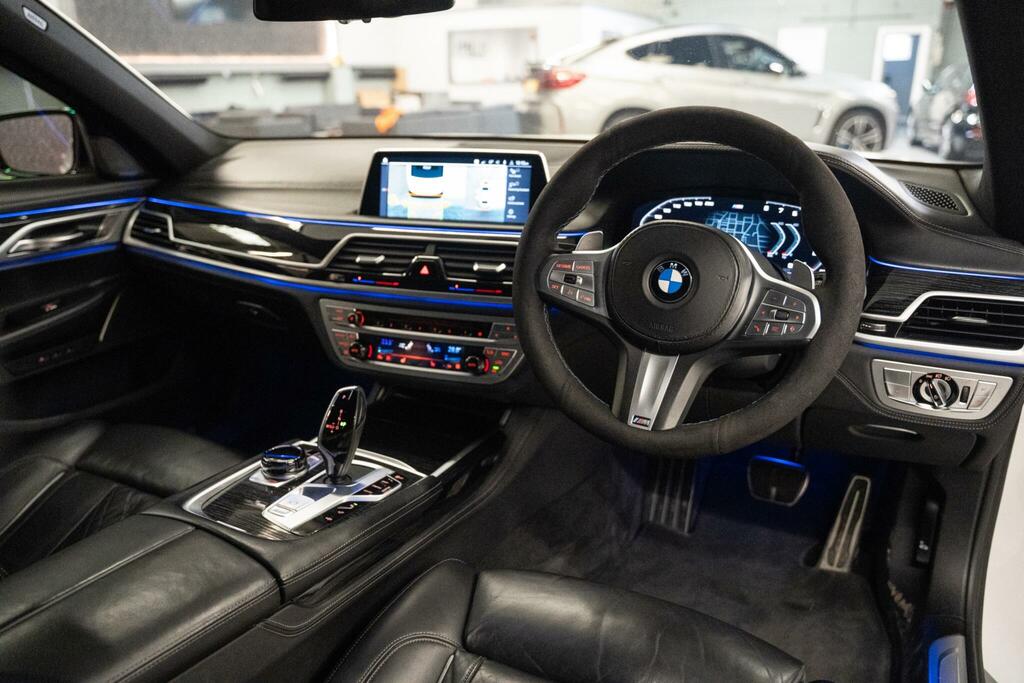 BMW 7 Series 3.0 730D Xdrive Black #15