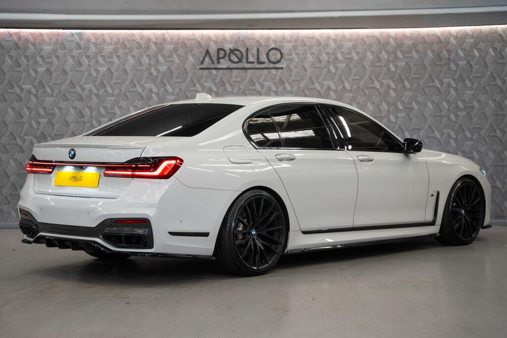 BMW 7 Series 3.0 740D M Sport Xdrive Euro 6 Ss White #2
