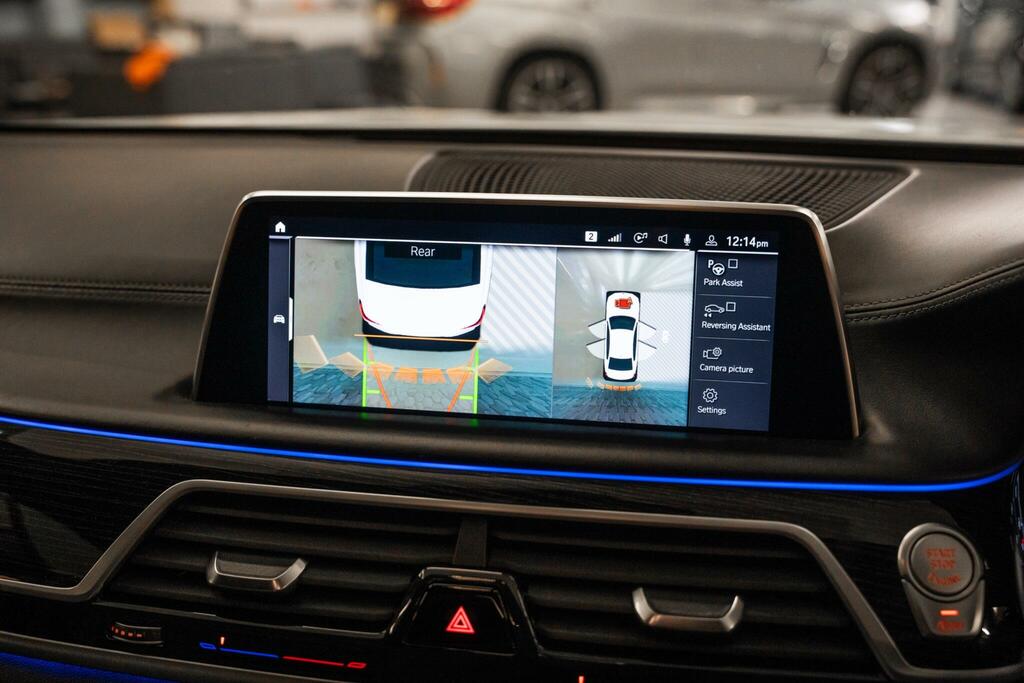 BMW 7 Series 3.0 730D Xdrive Black #22