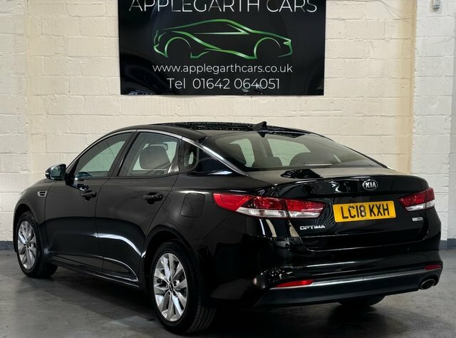 Kia Optima Crdi 2 Saloon Black #5