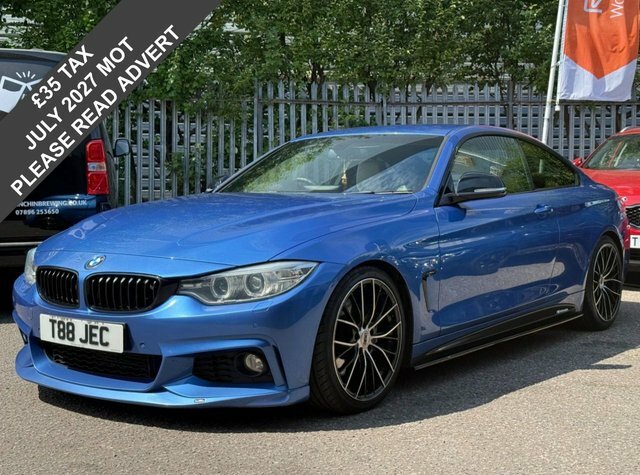 BMW 4 Series Gran Coupe 2.0 420D M Sport Coupe Euro 6 Blue