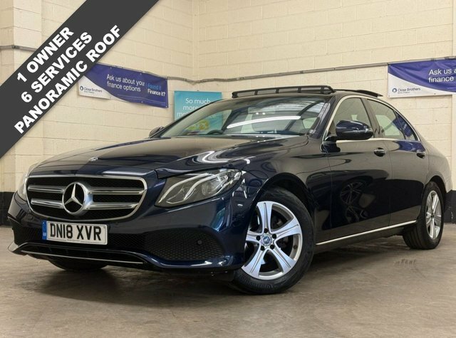 Mercedes-Benz E Class 2.0 E220d Se Premium Panoramic Saloon Die Blue