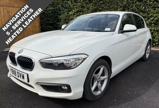 BMW 1 Series 2.0 118D Se Navigation Hatchback Aut White