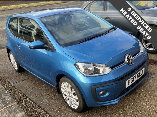 Volkswagen Up 1.0 High Up Hatchback Euro 6 Blue