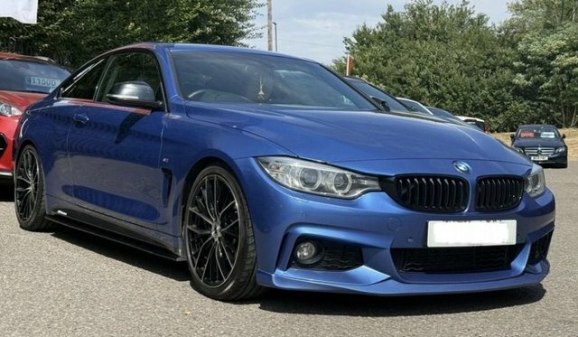 BMW 4 Series Gran Coupe 2.0 420D M Sport Coupe Euro 6 Blue