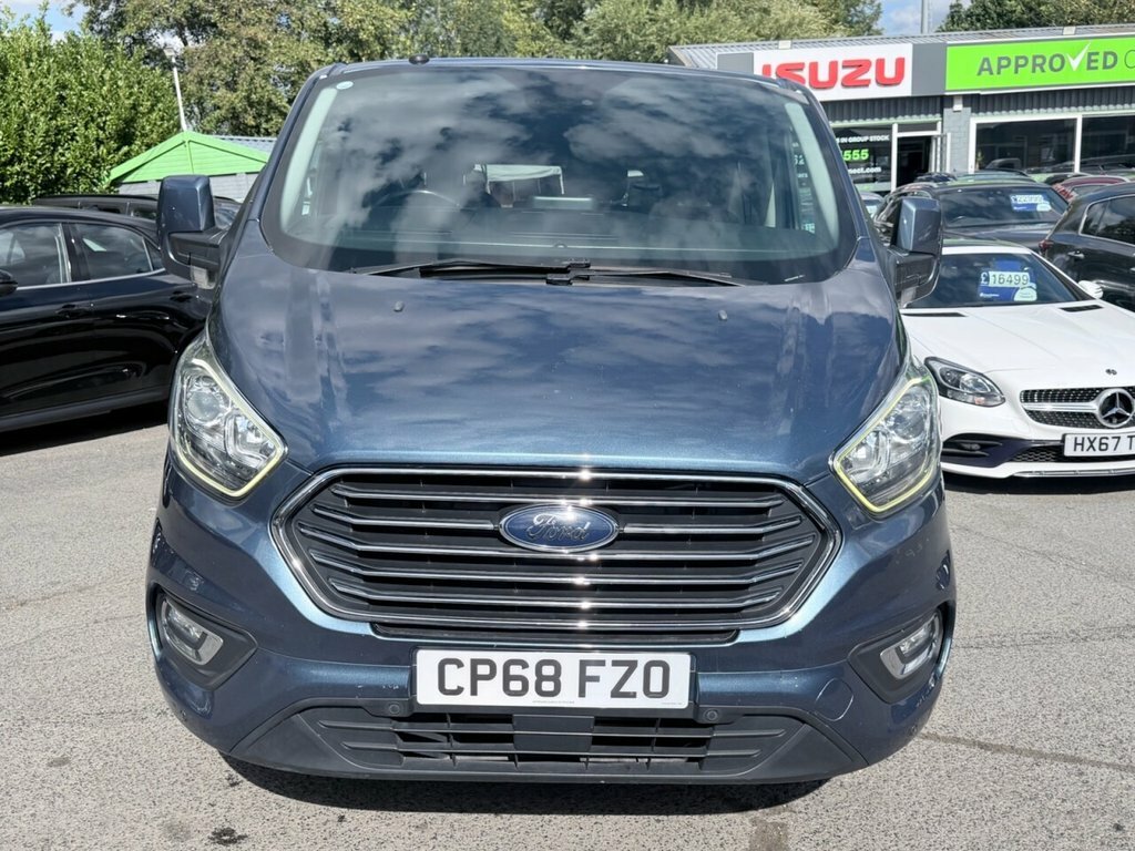 Ford Tourneo Custom 2L Titanium CP68FZO Blue #2