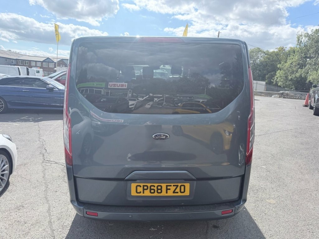 Ford Tourneo Custom 2L Titanium CP68FZO Blue #6