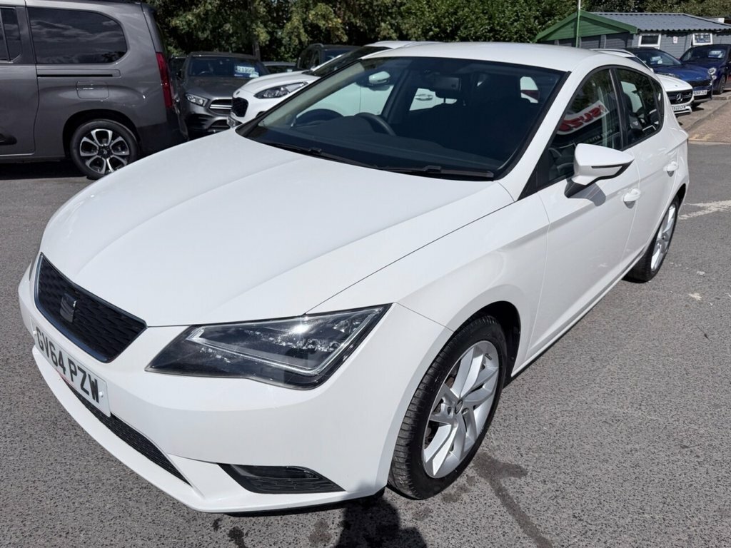 Seat Leon 1.6L Se White #3