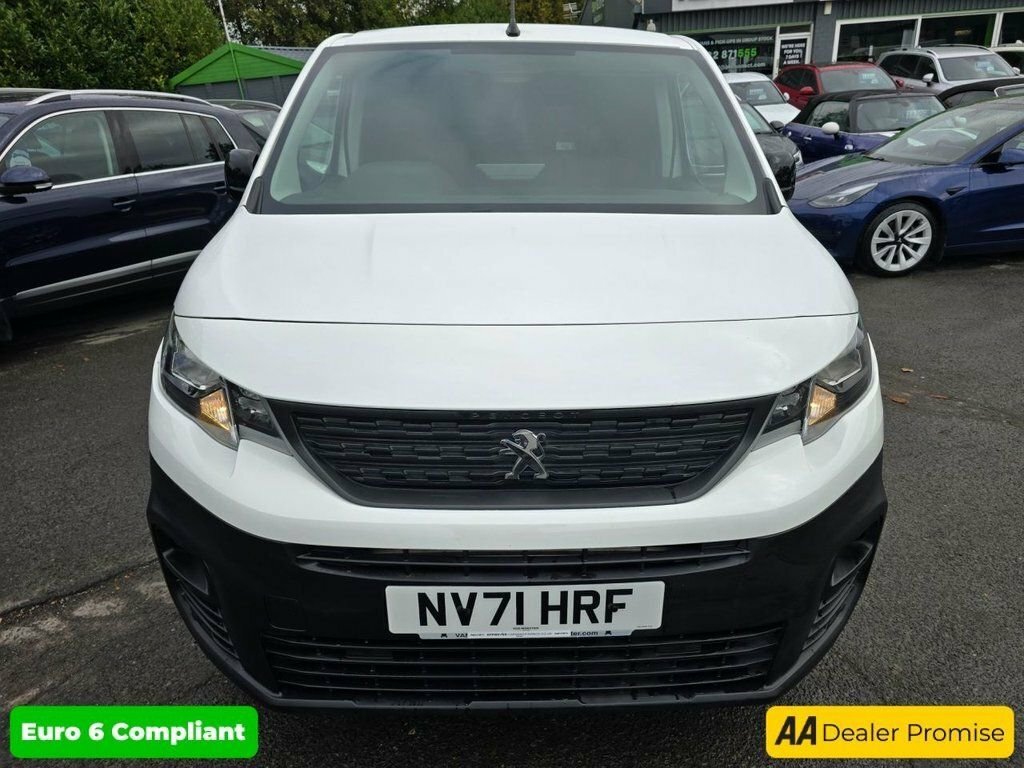 Peugeot Partner 1.5L Professional Premium 6Dr White #4