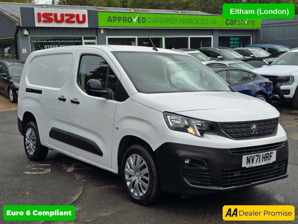 Peugeot Partner 1.5L Professional Premium 6Dr White