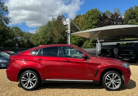 BMW X6 3.0 30D M Red #4