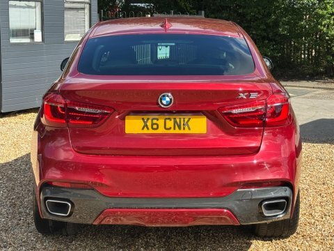 BMW X6 3.0 30D M Red #6