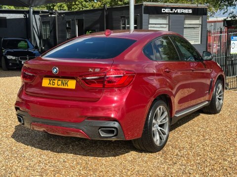 BMW X6 3.0 30D M Red #5