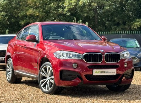 BMW X6 3.0 30D M Red