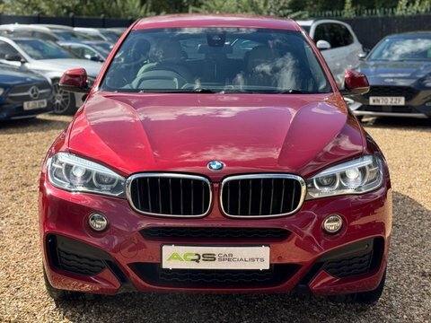 BMW X6 3.0 30D M Red #2
