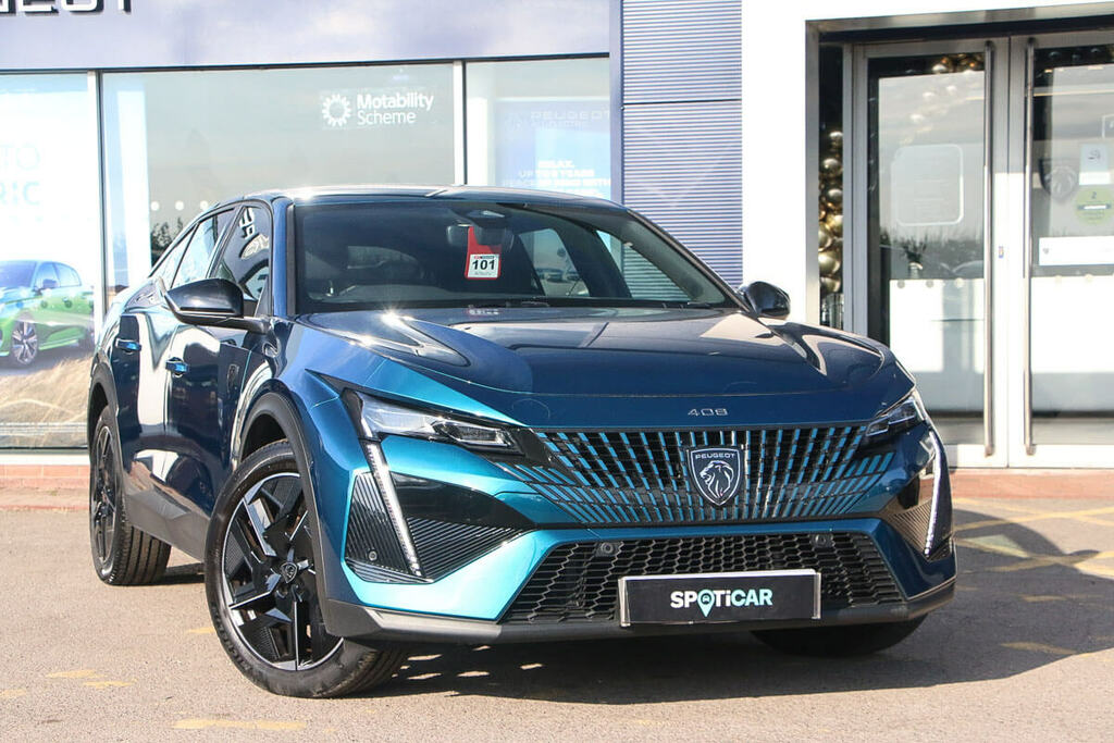 Peugeot 408 1.2 Hybrid 136 Gt E-dsc6 Blue