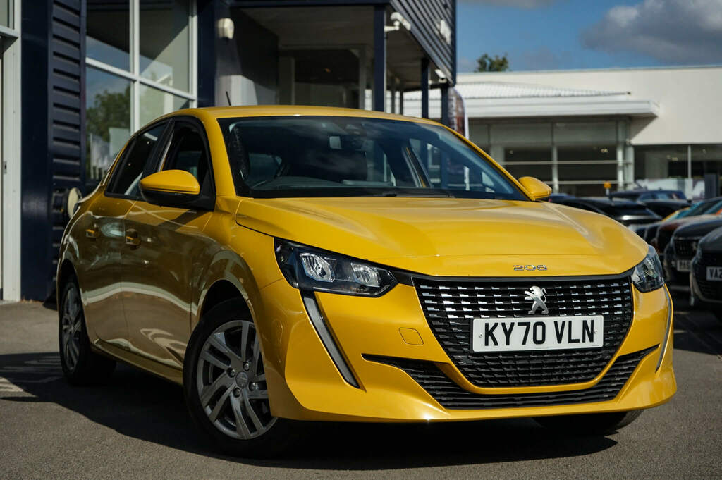 Peugeot 208 1.2 Puretech 100 Active KY70VLN Yellow